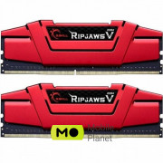 DDR4 8GB (2x4GB) 2400 MHz RIPJAWS V RED G.Skill (F4-2400C17D-8GVR) (UA)
