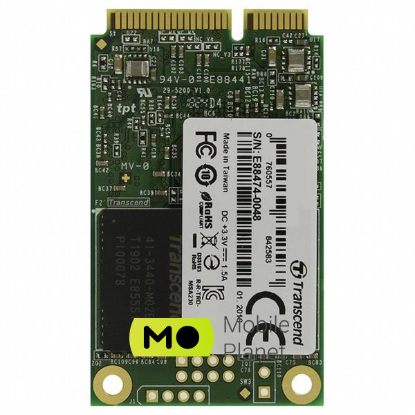 SSD диск mSATA 64GB Transcend (TS64GMSA230S) (UA)