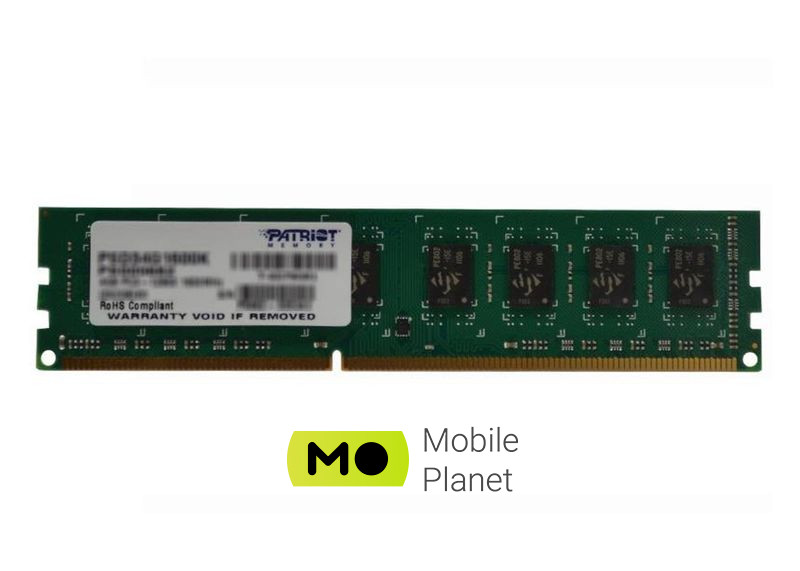 Оперативная память Patriot 4GB 1600MHz Signature CL11 (PSD34G16002) EU