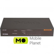 Коммутатор неуправляемый D-Link DGS-1008P (UA)