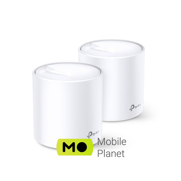 Бездротовий маршрутизатор (роутер) TP-Link Deco X20 2-Pack (UA)