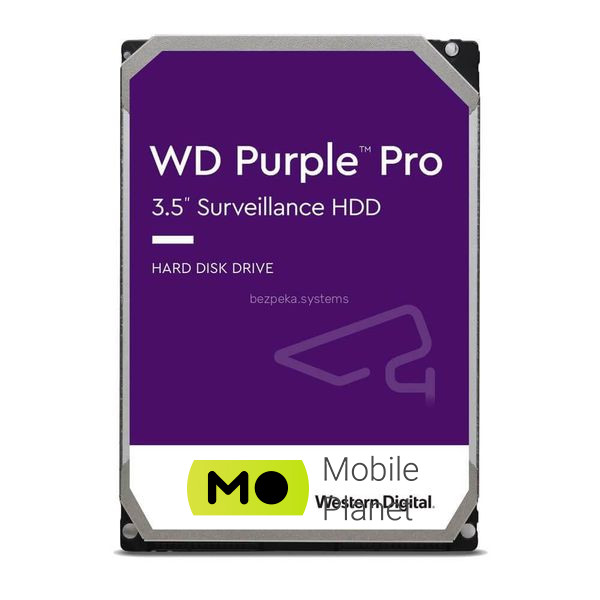 Жорсткий диск WD Purple Pro 10 TB (WD101PURP) (UA)