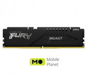 Kingston FURY 16GB (1x16GB) 5200MHz CL40 Beast Black (KF552C40BB-16) EU