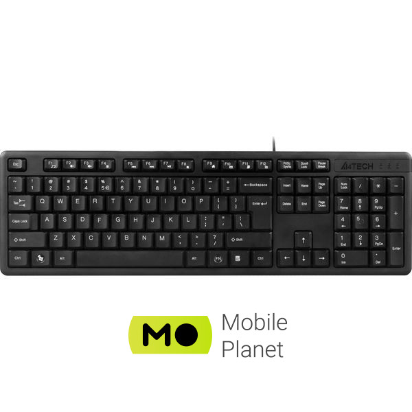 Клавіатура A4TECH KK-3 USB Black (UA)