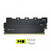 Exceleram 16 GB (2x8GB) DDR3 1600 MHz Black Kudos (EKBLACK3161611AD) (UA)