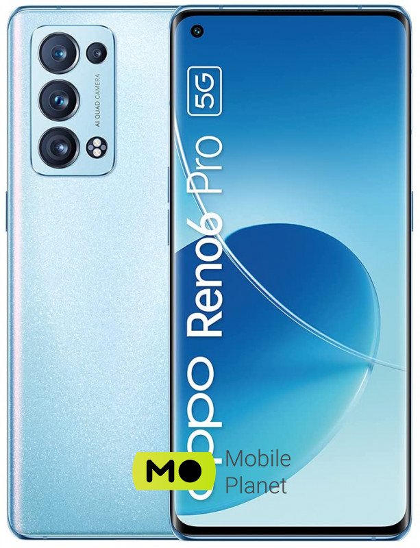 Мобільний телефон OPPO Reno6 Pro 5G 12/256GB Arctic Blue