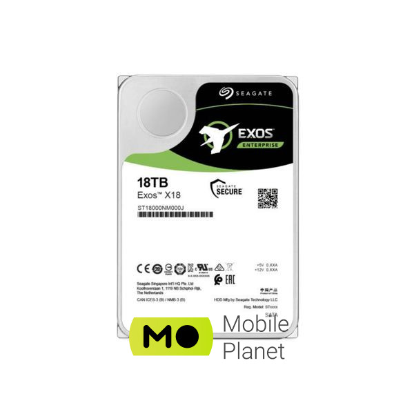 Жесткий диск 3.5 18TB Seagate (ST18000NM004J) (UA)