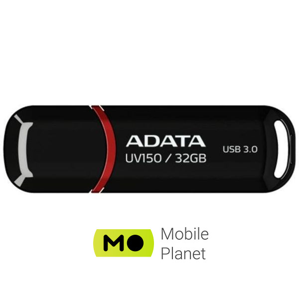 Флеш пам `ять ADATA 32Gb UV150 Black USB 3.0 (AUV150-32G-RBK) (UA)
