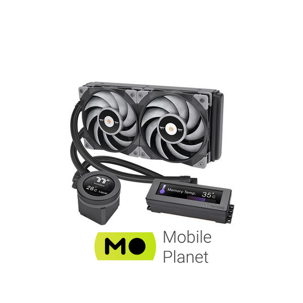Система водного охолодження ThermalTake Floe RC Ultra 240 CPUMemory (CL-W324-PL12GM-A) (UA)