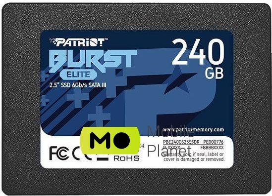 SSD диск Patriot Burst Elite (PBE240GS25SSDR)