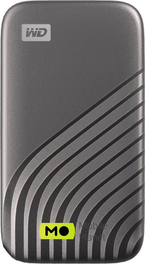 SSD диск WD My Passport (2TB Space Gray) (WDBAGF0020BGY-WESN) (UA)