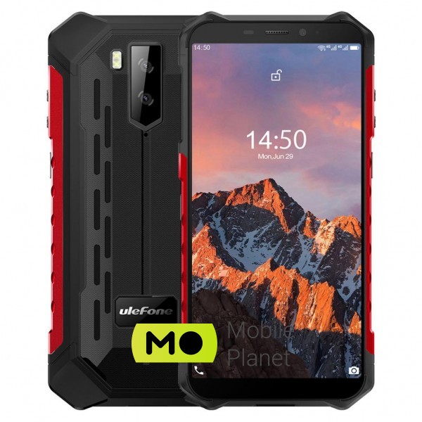 Телефон Ulefone Armor X5 Pro 4/64GB Red (6937748733836)