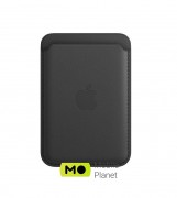 Apple iPhone Leather Wallet with MagSafe - Black (MHLR3)
