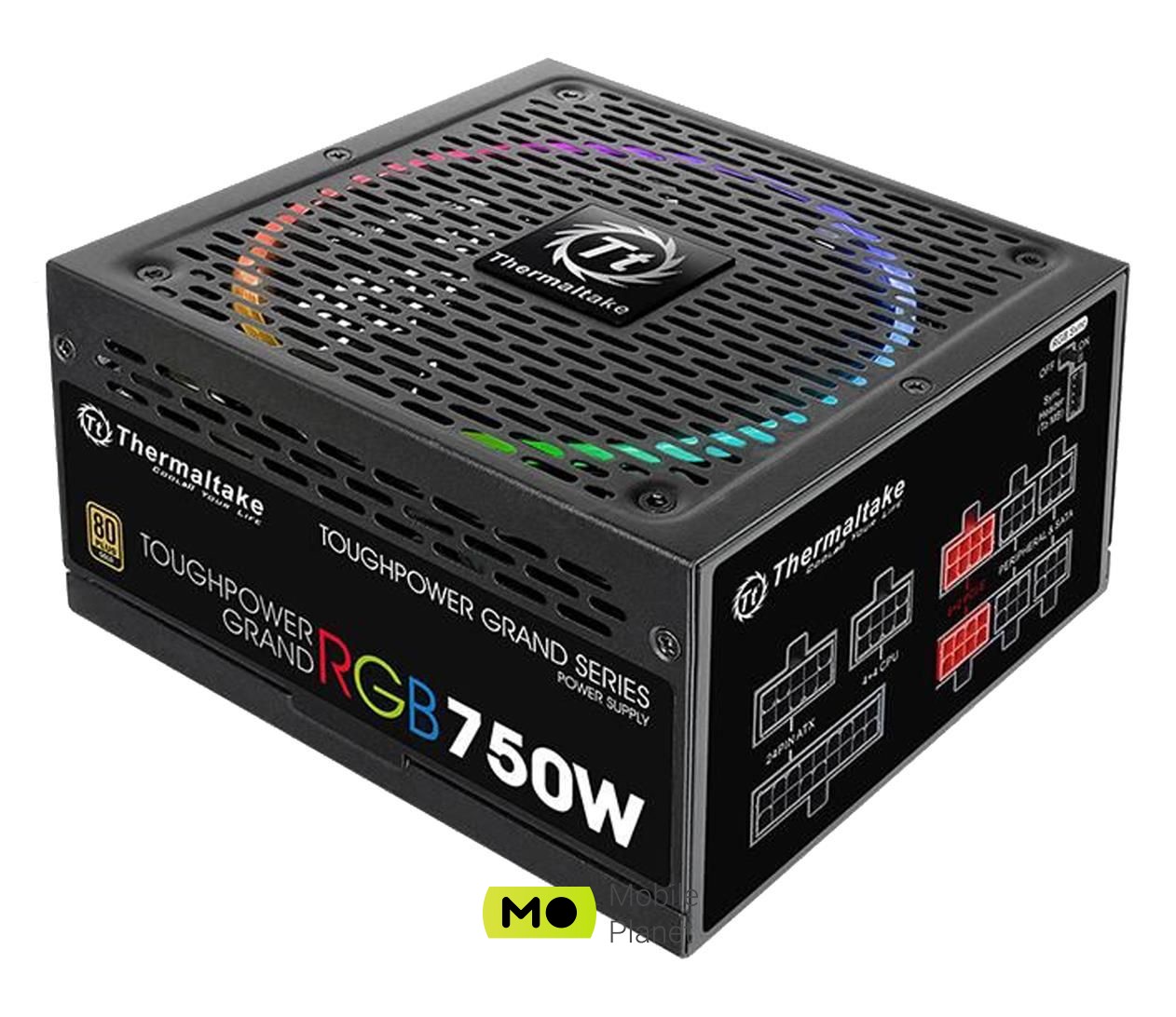 Блок живлення Thermaltake Toughpower Grand RGB 750W 80 Plus Gold (PS-TPG-0750FPCGEU-S) EU