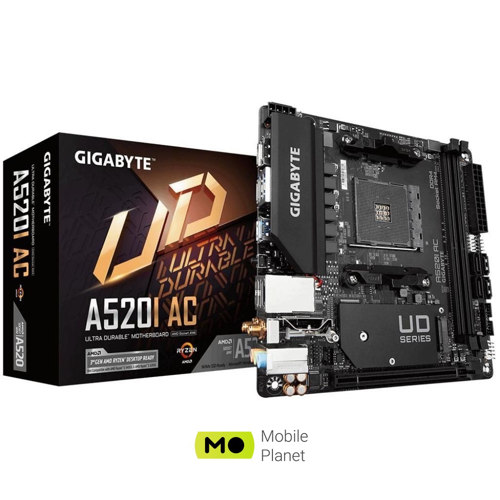 Материнська плата GIGABYTE A520I AC