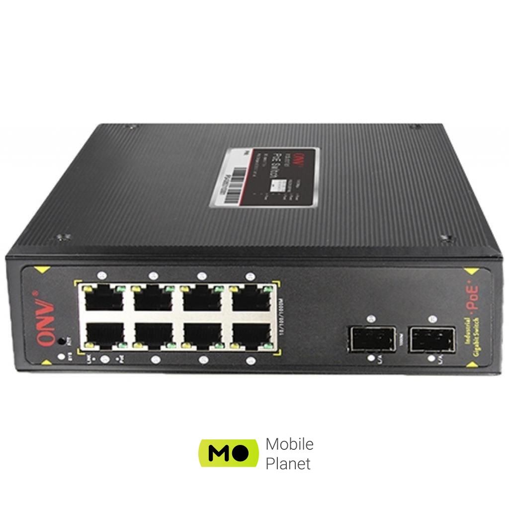 Комутатор мережевий ONV IPS7108PFCP (UA)