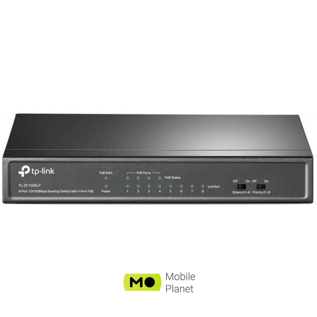 Комутатор мережевий TP-Link TL-SF1008LP (UA)