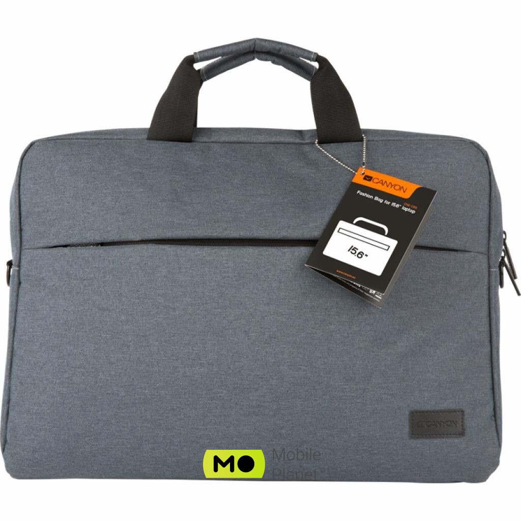 Сумка для ноутбука CANYON 16 B-4 Elegant Gray laptop bag (CNE-CB5G4) (UA)