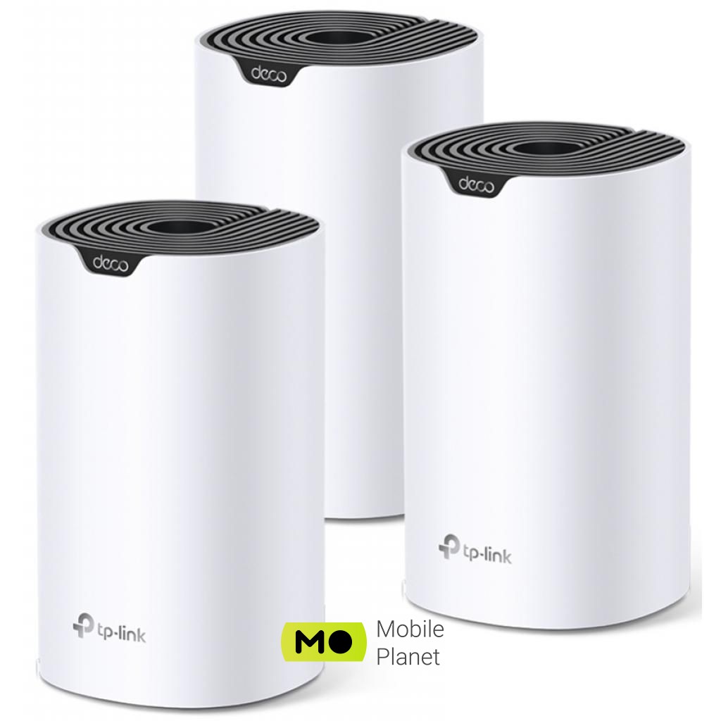 Точка доступа Wi-Fi TP-Link DECO S4 3 pcs AC1200, 2xGE LAN/WAN, MESH (DECO-S4-3-PACK) (UA)
