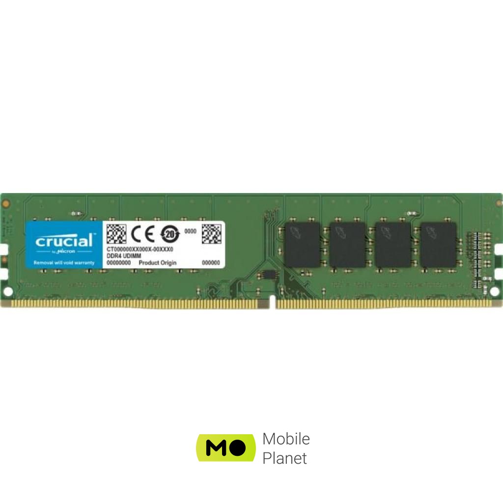 Оперативна пам'ять DDR4 16GB 3200 MHz MICRON (CT16G4DFRA32A)
