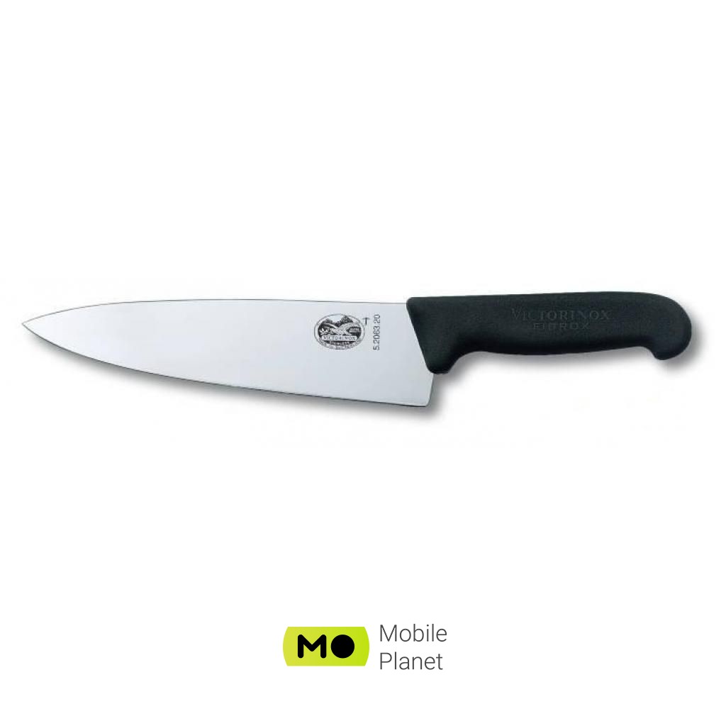 Victorinox Fibrox обробний 20 см, чорний (5.2063.20) (UA)