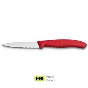 Victorinox SwissClassic для нарезки 8 см, волнистое лезвие, красный (6.7631) (UA)