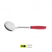 Tramontina Шумовка Utilita з нержавіючої сталі 25652/170 червона ручка (UA)