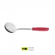 Tramontina Шумовка Utilita из нержавеющей стали 25652/170 красная ручка (UA)