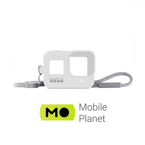 Чехол GoPro HERO8 Black Sleeve + Lanyard White Hot (AJSST-002)