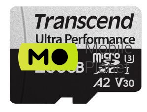 Карта памяти Transcend microSDXC 340S 256GB UHS-I U3 A2 (TS256GUSD340S) (UA)