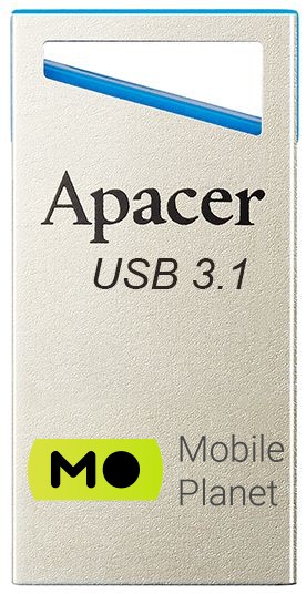 Флеш пам `ять Apacer AH155 128GB (AP128GAH155U-1) Blue (UA)