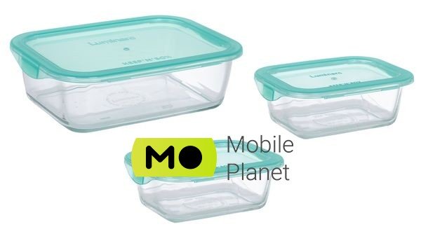 Контейнер для хранения LUMINARC KEEP'N BOX, 3 шт. (Q4362) (UA)