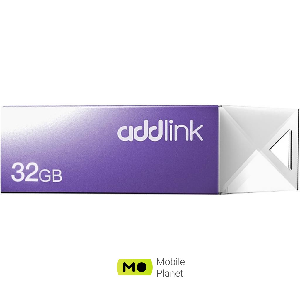 Флеш пам `ять AddLink 32GB U10 Blue USB 2.0 (ad32GBU10B2) (UA)