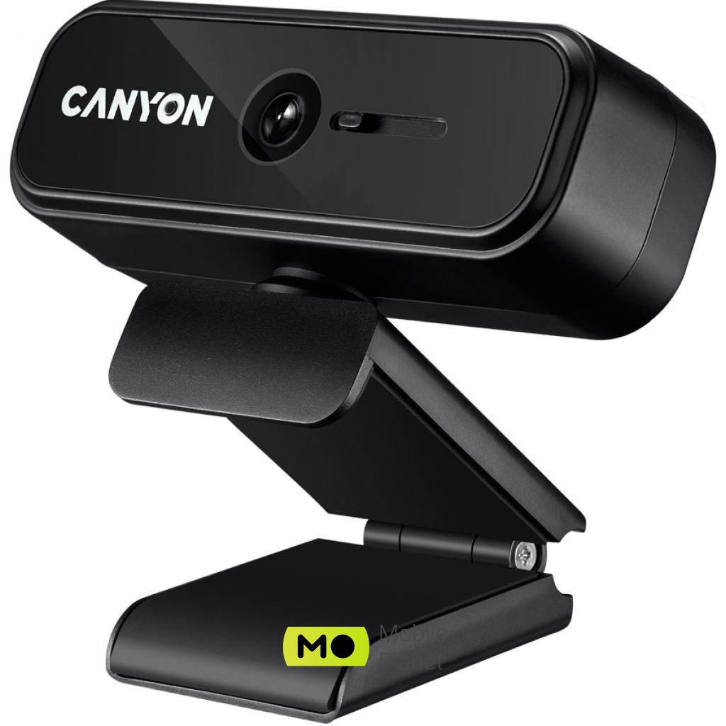 Веб камера CANYON C2N 1080p Full HD Black (CNE-HWC2N) (UA)