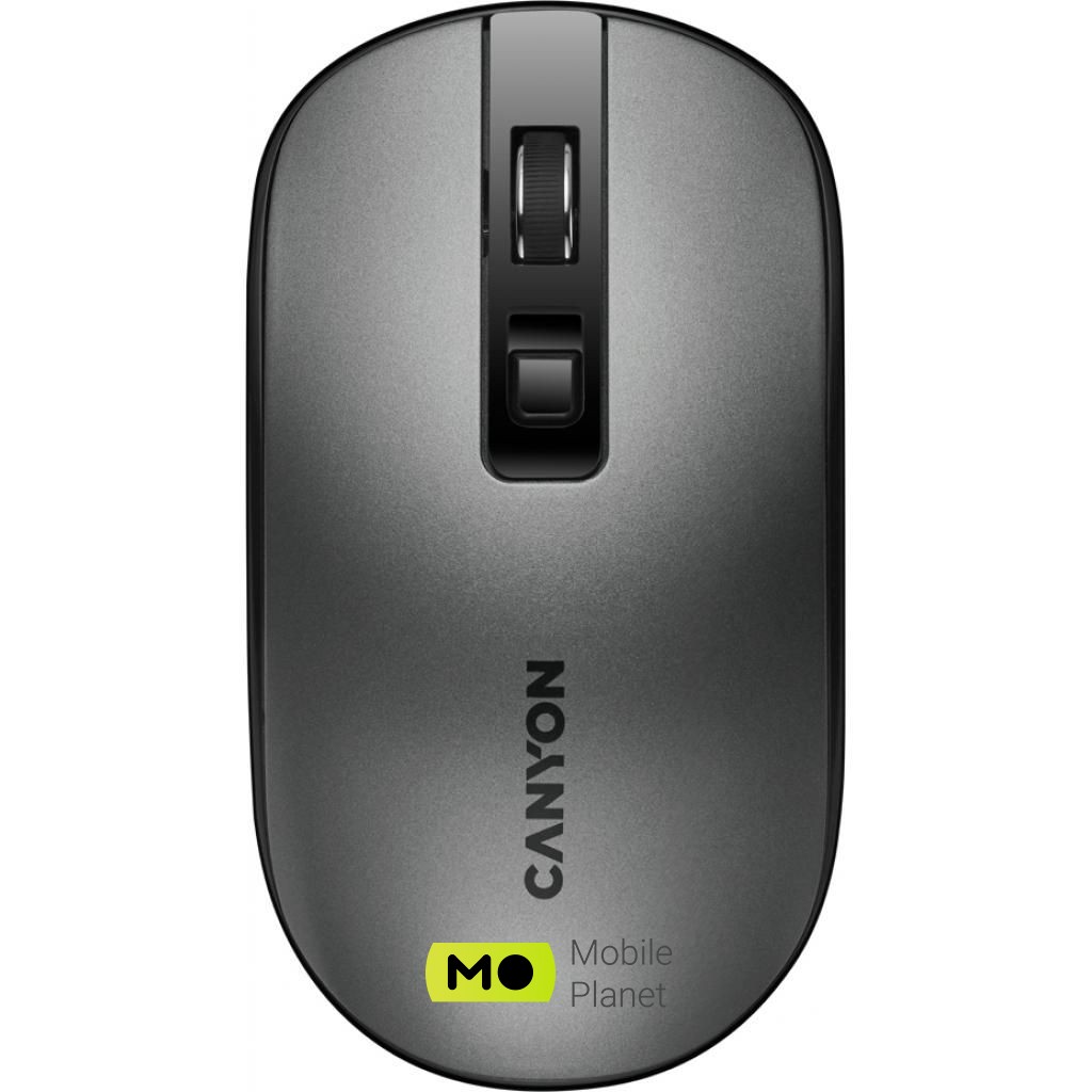 Миша CANYON MW-18 Wireless Dark Grey (CNS-CMSW18DG) (UA)