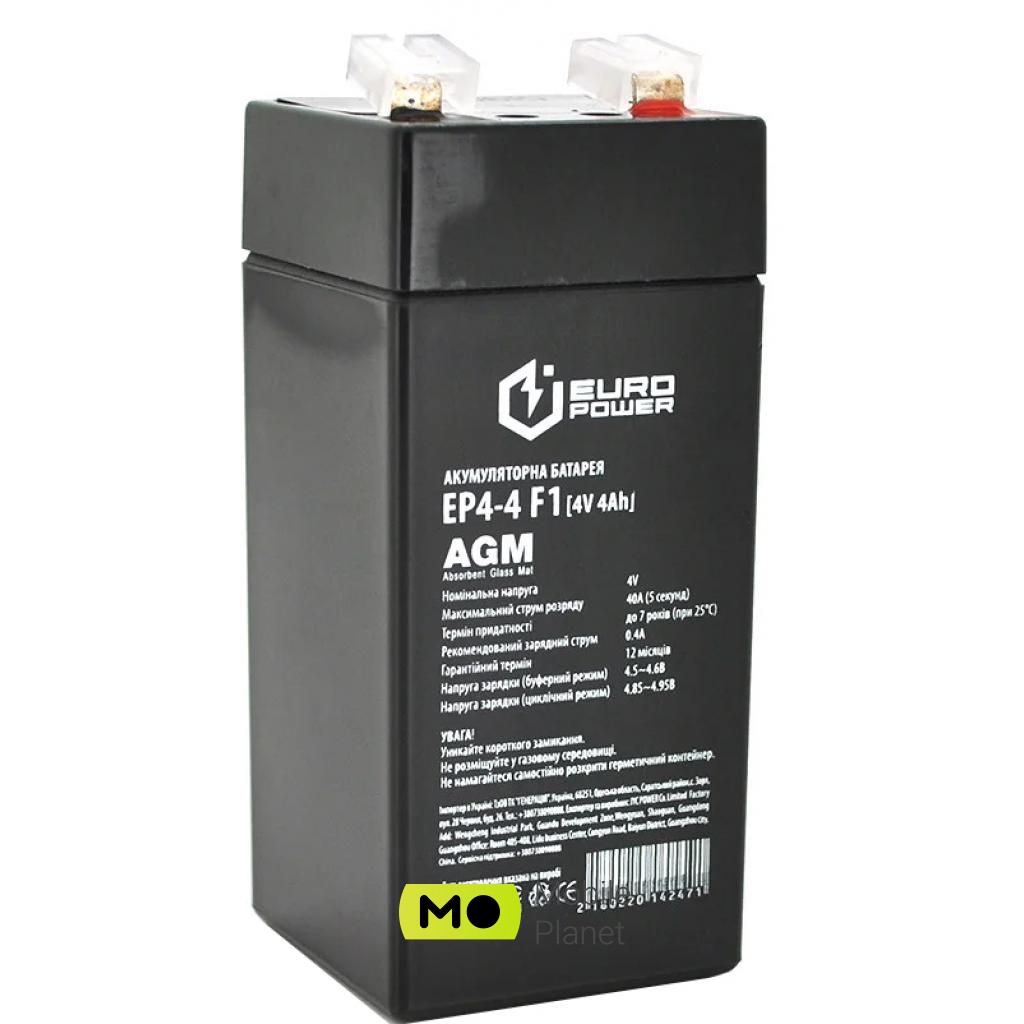 Europower EP4-4M1, 4V-4Ah (EP4-4M1) (UA)