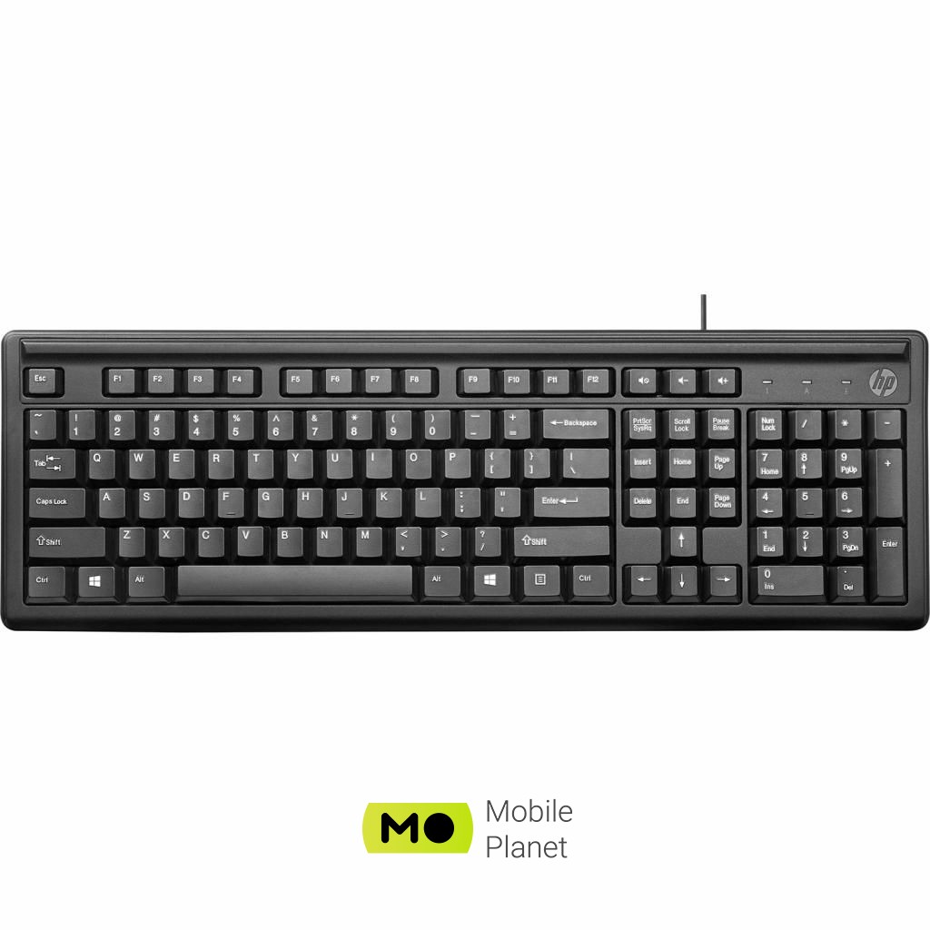 Клавиатура HP 100 USB Black (2UN30AA) (UA)