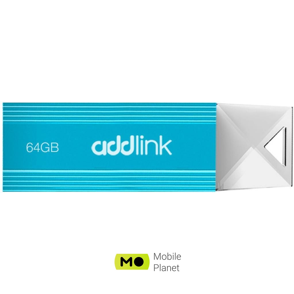 Флеш память AddLink 64GB U12 Aqua USB 2.0 (ad64GBU12A2) (UA)
