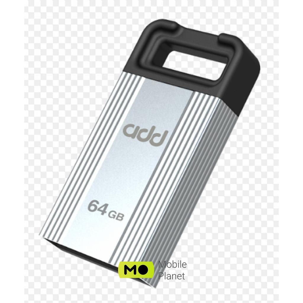 Флеш пам `ять AddLink 64GB U30 Silver USB 2.0 (ad64GBU30S2) (UA)