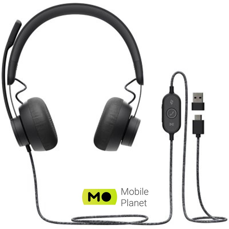 Logitech Zone Wired Black (981-000870) (UA)