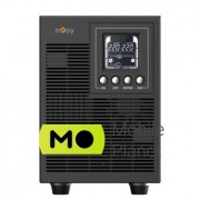 NJOY Echo Pro 2000 (UPOL-OL200EP-CG01B), Online, 4 x Schuko, USB, LCD, метал (UA)