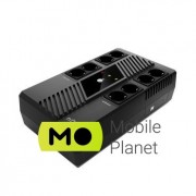 NJOY Token 600 (UPCSBLS660TTOAZ01B), Lin.int., 8 x Schuko, USB, пластик