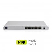Ubiquiti UniFi USW-PRO-24 (24xGE, 2xSFP +, 1.3 touch LCM, L3) (UA)