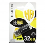 USB 3.0 32GB Hi-Rali Rocket Series Black (HI-32GB3VCBK)