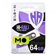USB 64GB Hi-Rali Shuttle Series Silver (HI-64GBSHSL)