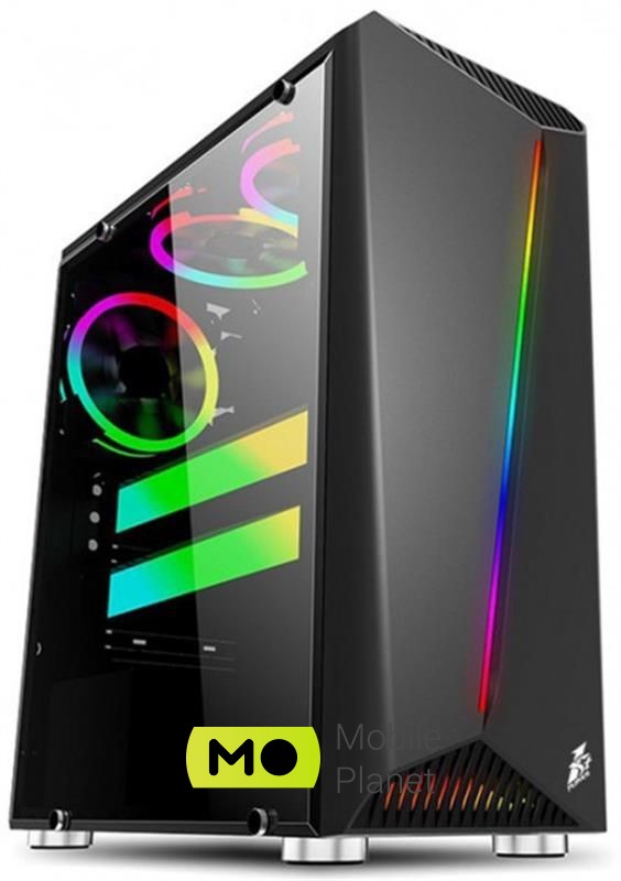 Корпус 1stPlayer R3-3R1 Color LED Black без БП (UA)