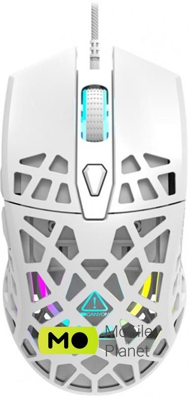 Миша Canyon Puncher CND-SGM20W White USB (UA)