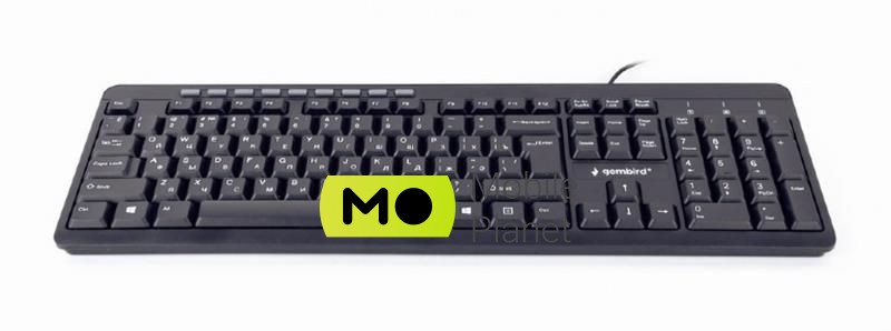 Клавиатура Gembird KB-UM-106-UA Black USB UKR