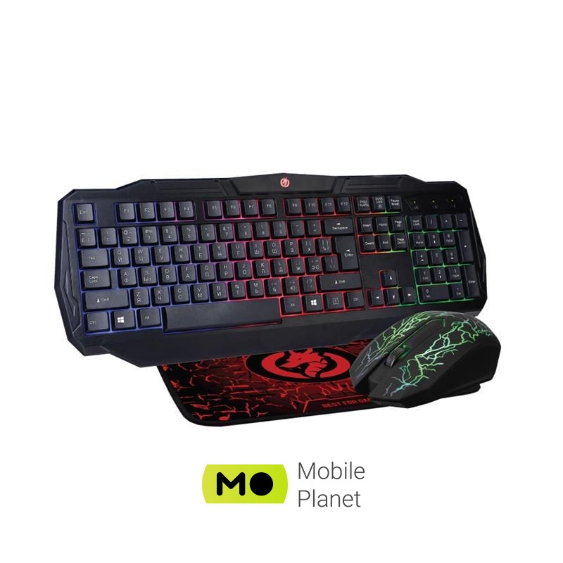 Комплект Piko GX50 Black USB (1283126506208) + килимок (UA)