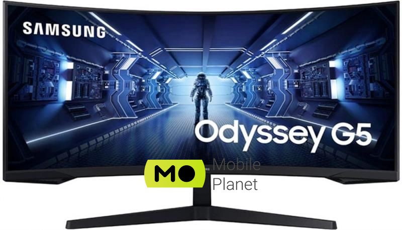 Монітор Samsung 34 Odyssey G5 (LC34G55TWWIXCI) VA Black Curved 165Hz (UA)